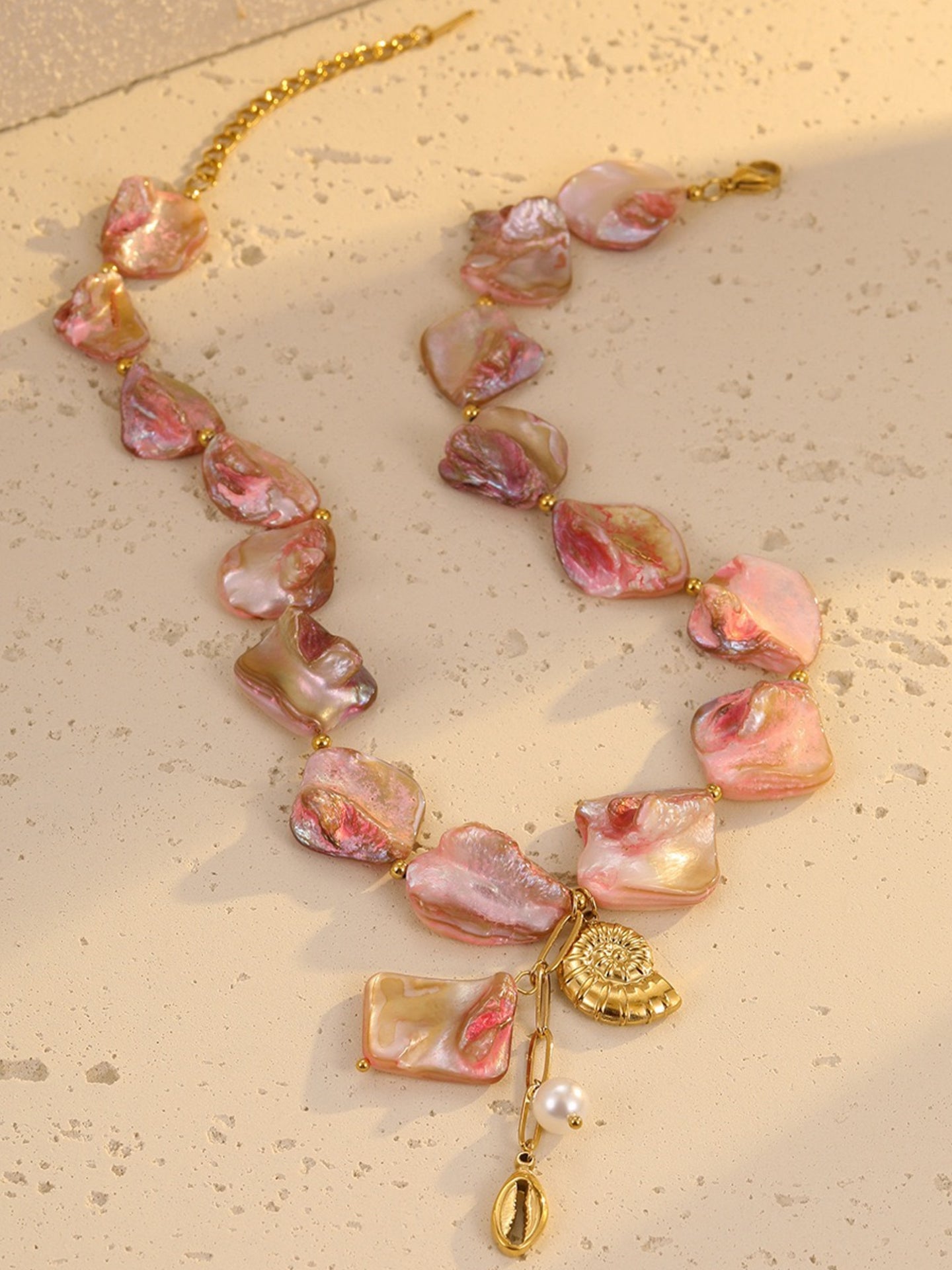 OCEAN CHARM NECKLACE