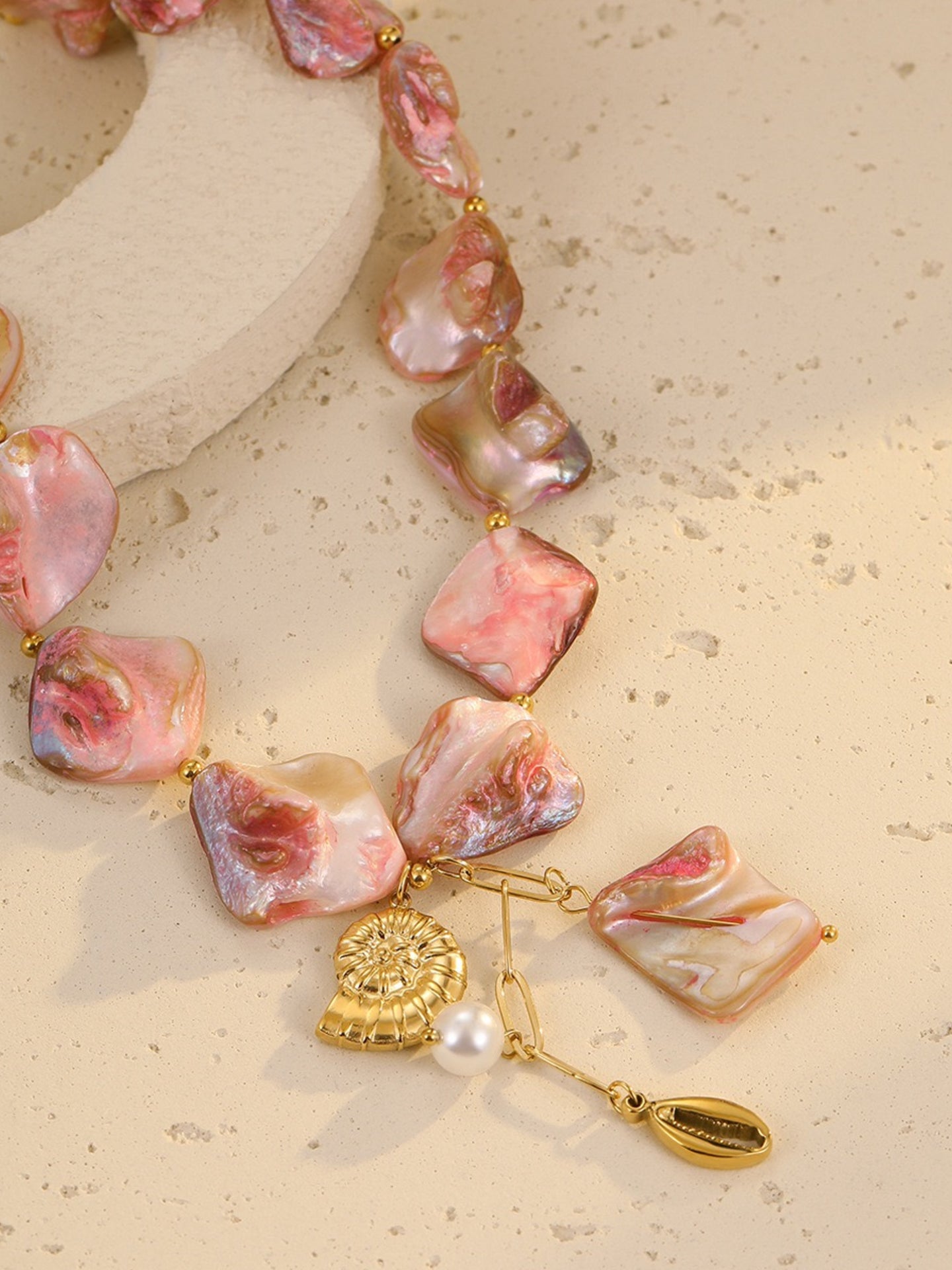 OCEAN CHARM NECKLACE