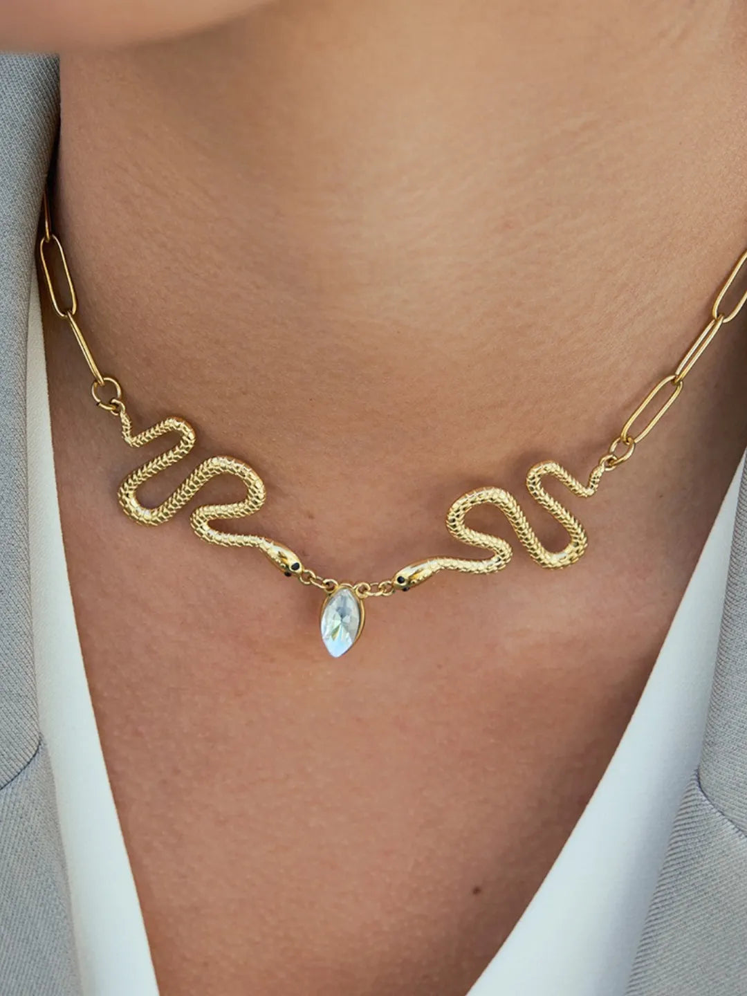 SPARKLE SNAKE CHAIN