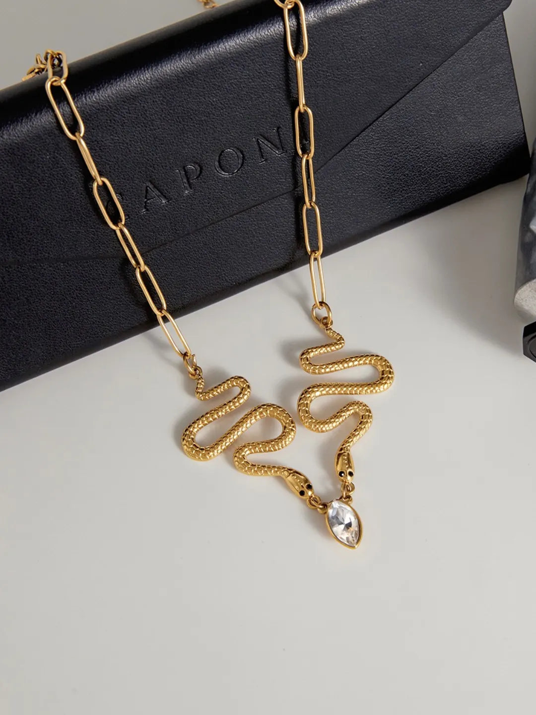SPARKLE SNAKE CHAIN