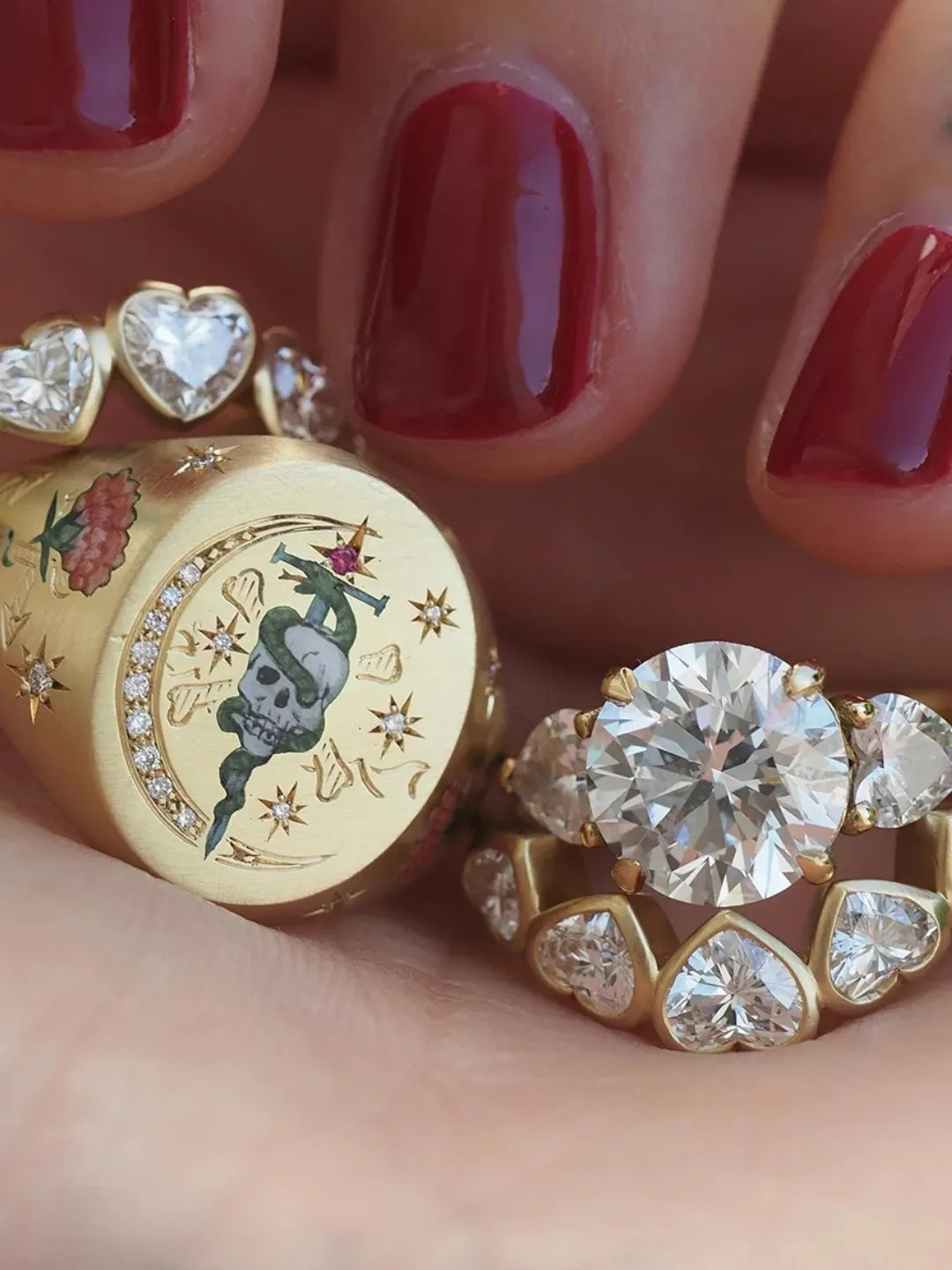 ZIRCON RING SET