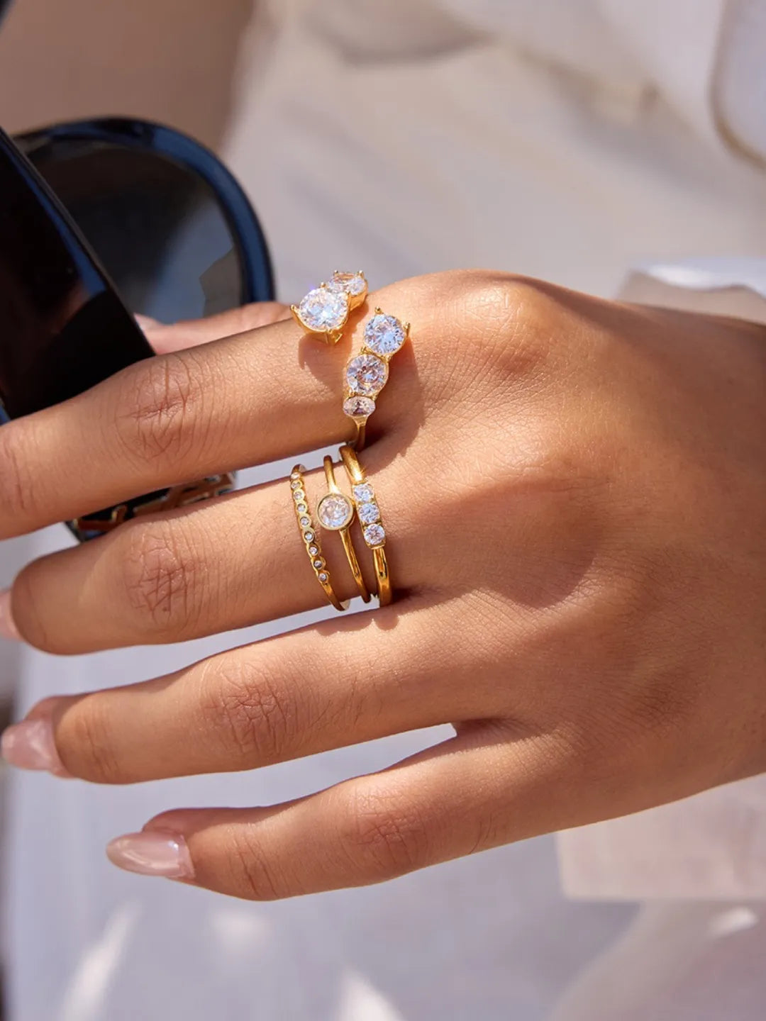 ZIRCON RING SET