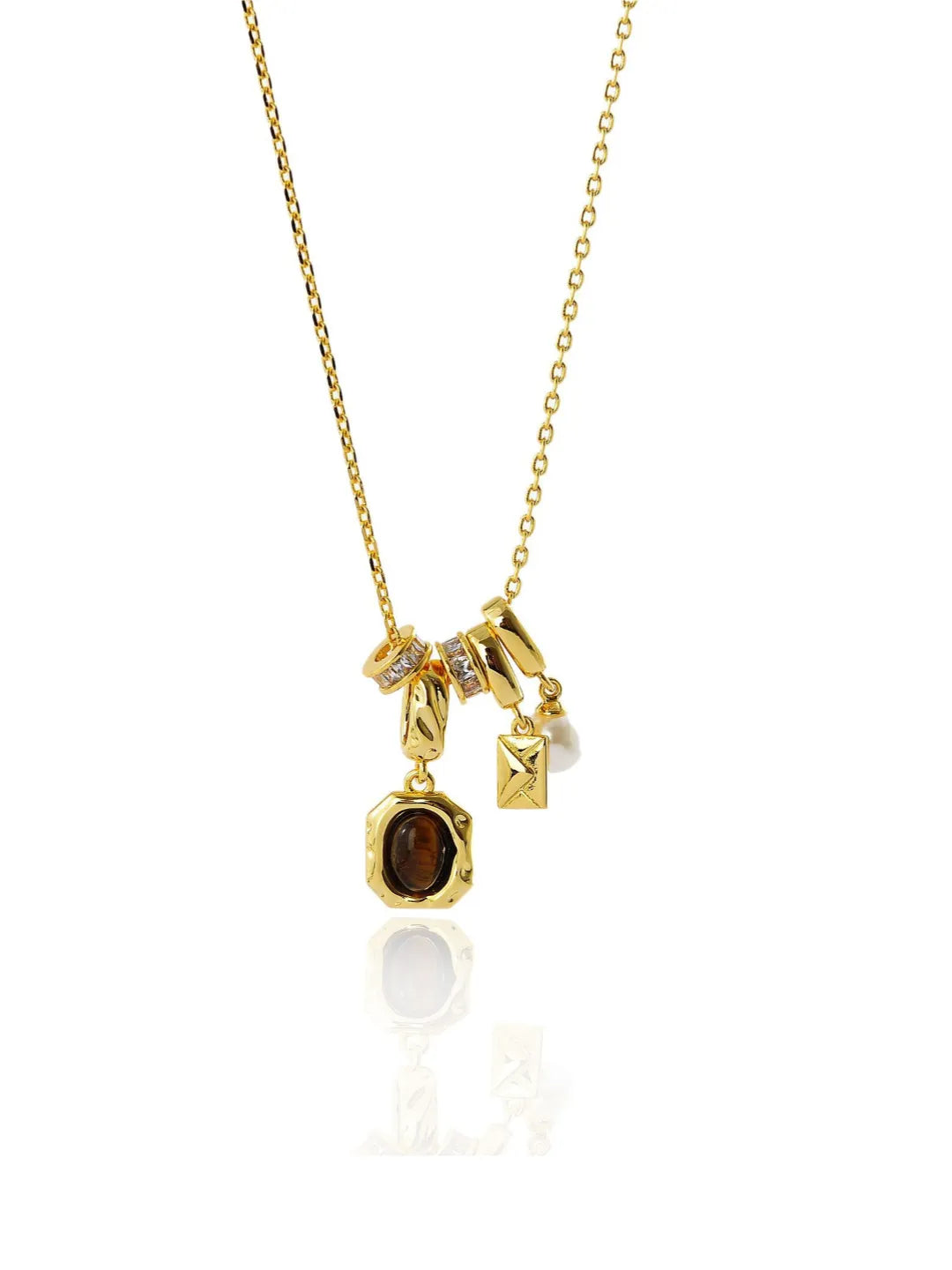 EARTHY TIGER EYE CHAIN
