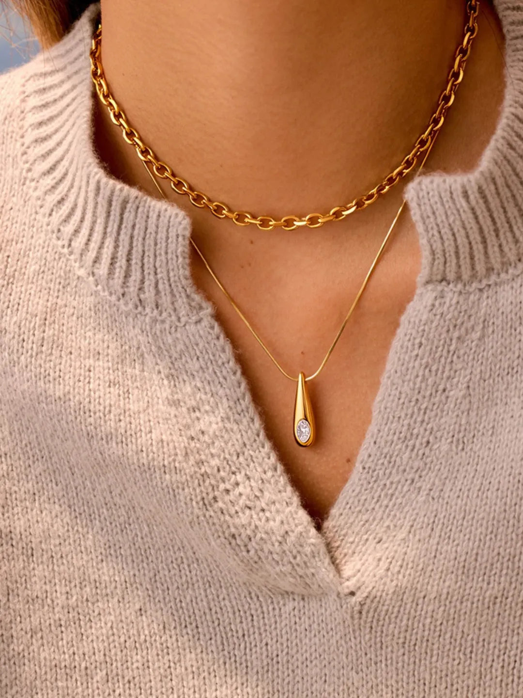 TEARDROP JEWEL SET