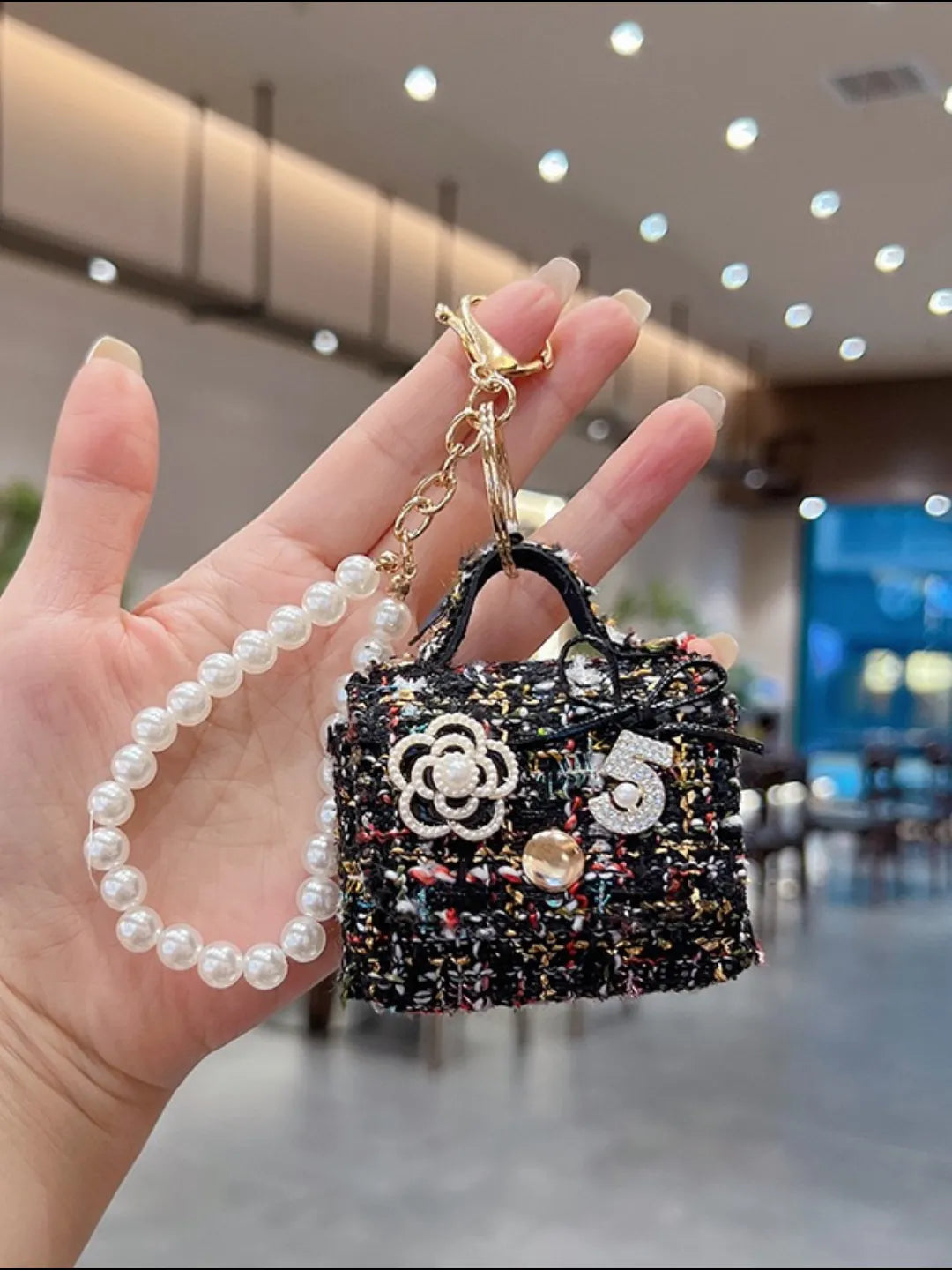 FLEUR SATCHEL CHARM