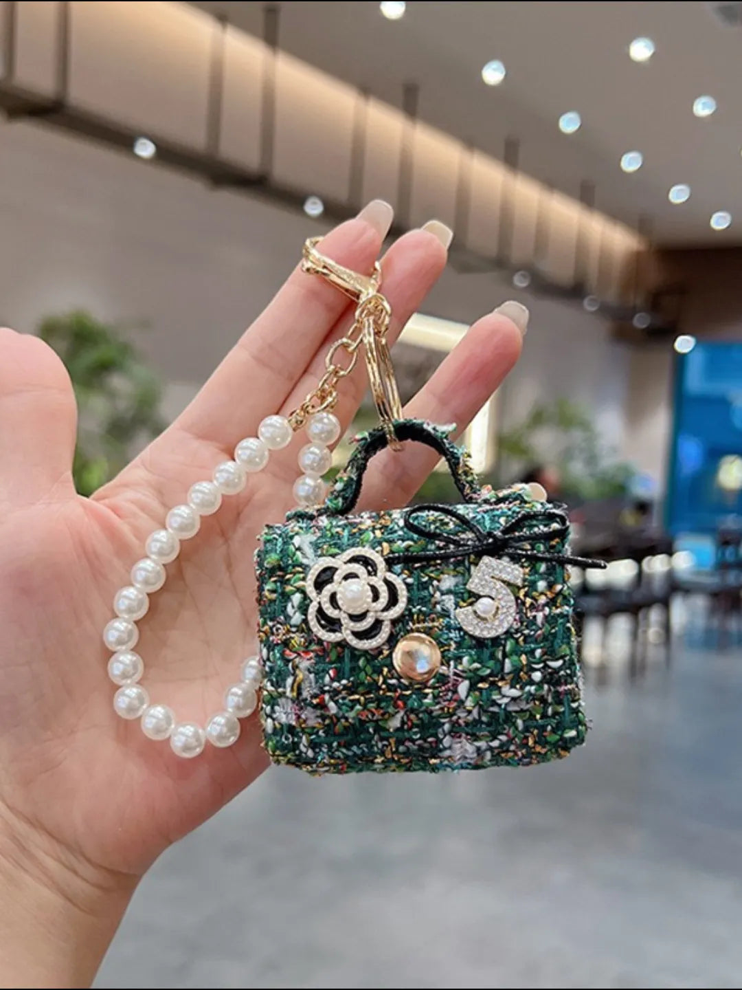 FLEUR SATCHEL CHARM