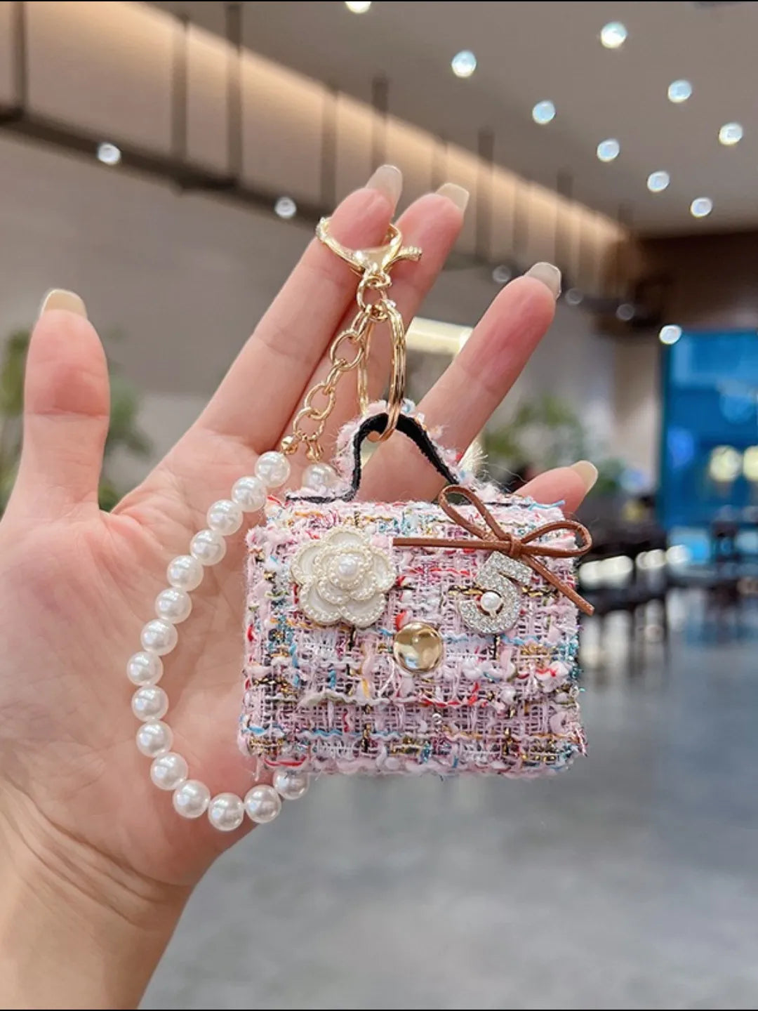 FLEUR SATCHEL CHARM