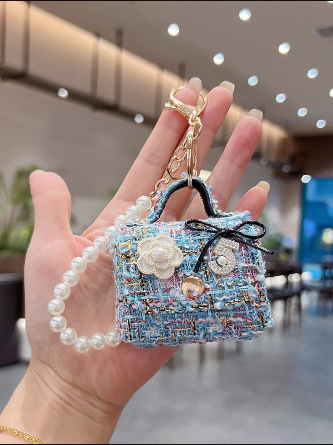 FLEUR SATCHEL CHARM