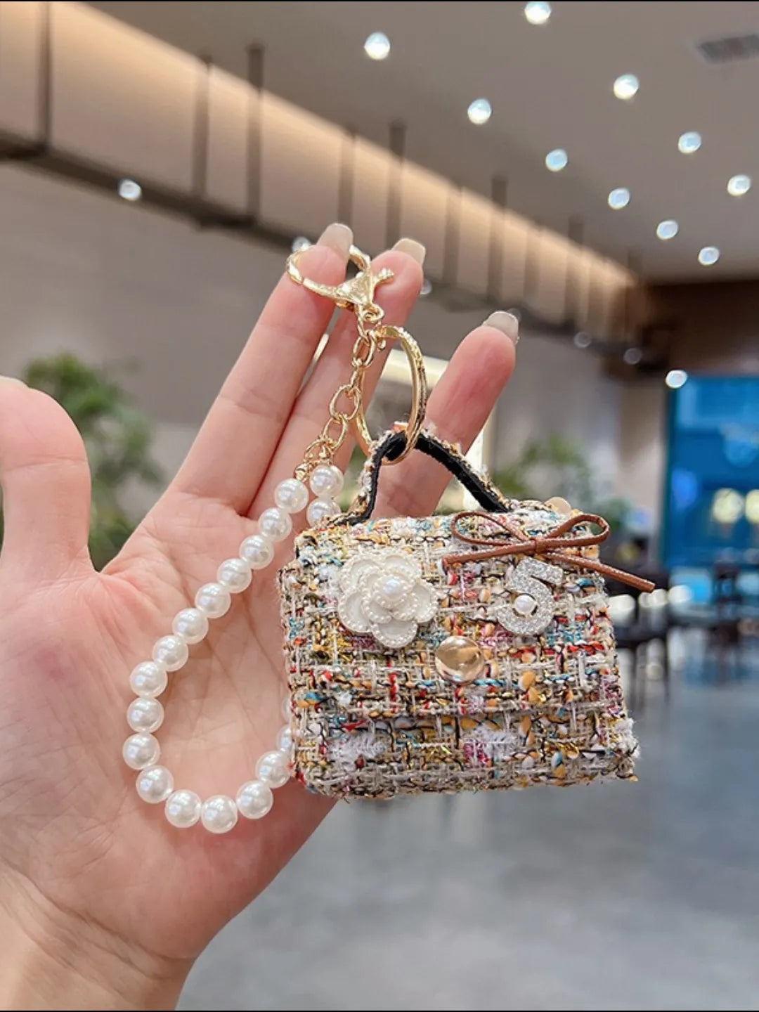 FLEUR SATCHEL CHARM
