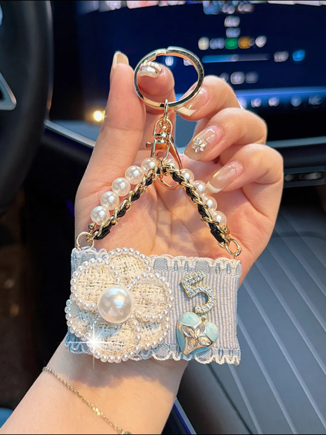 PARLOR BLOOM BAG CHARM