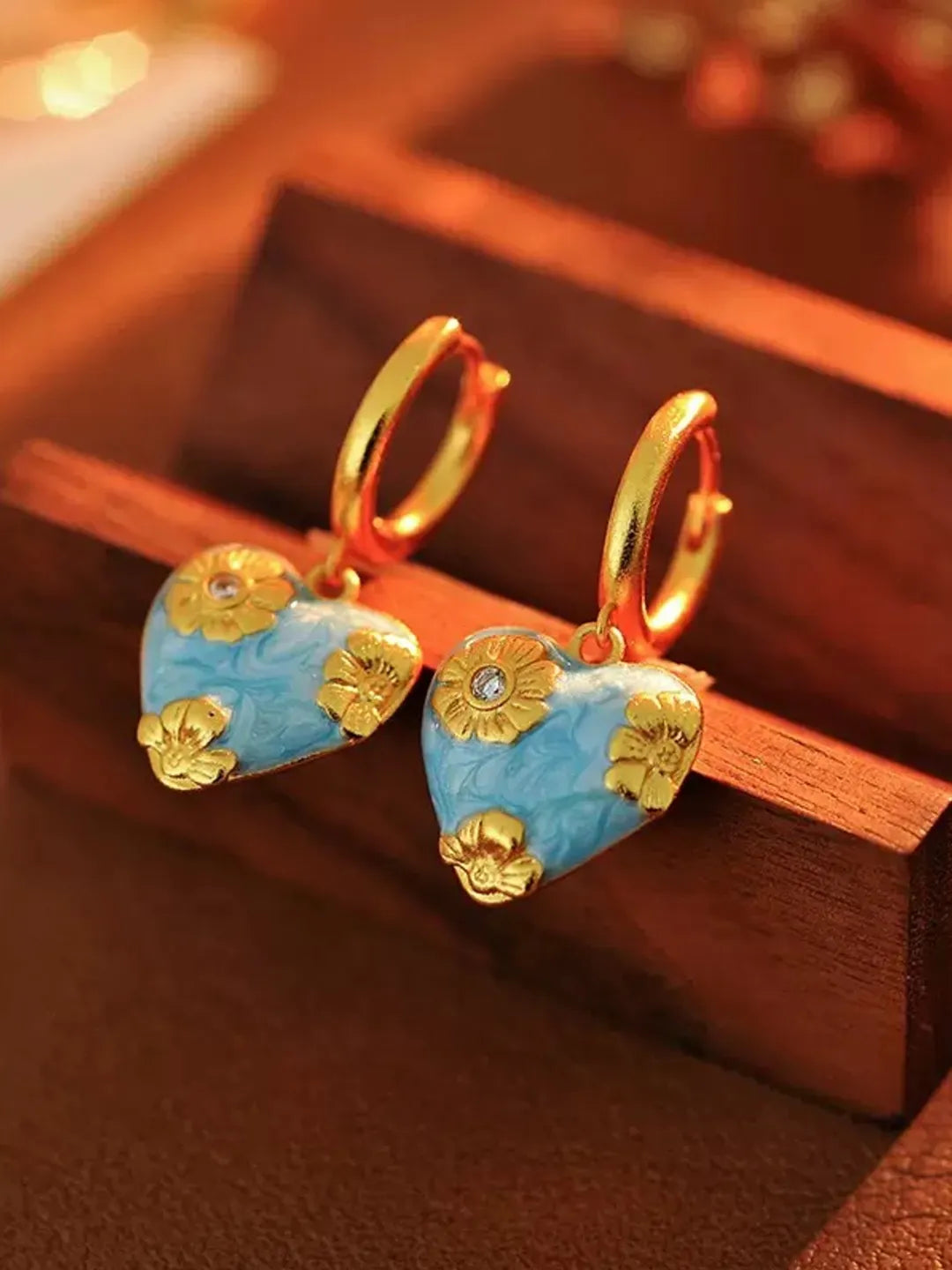ENAMEL HEART SET