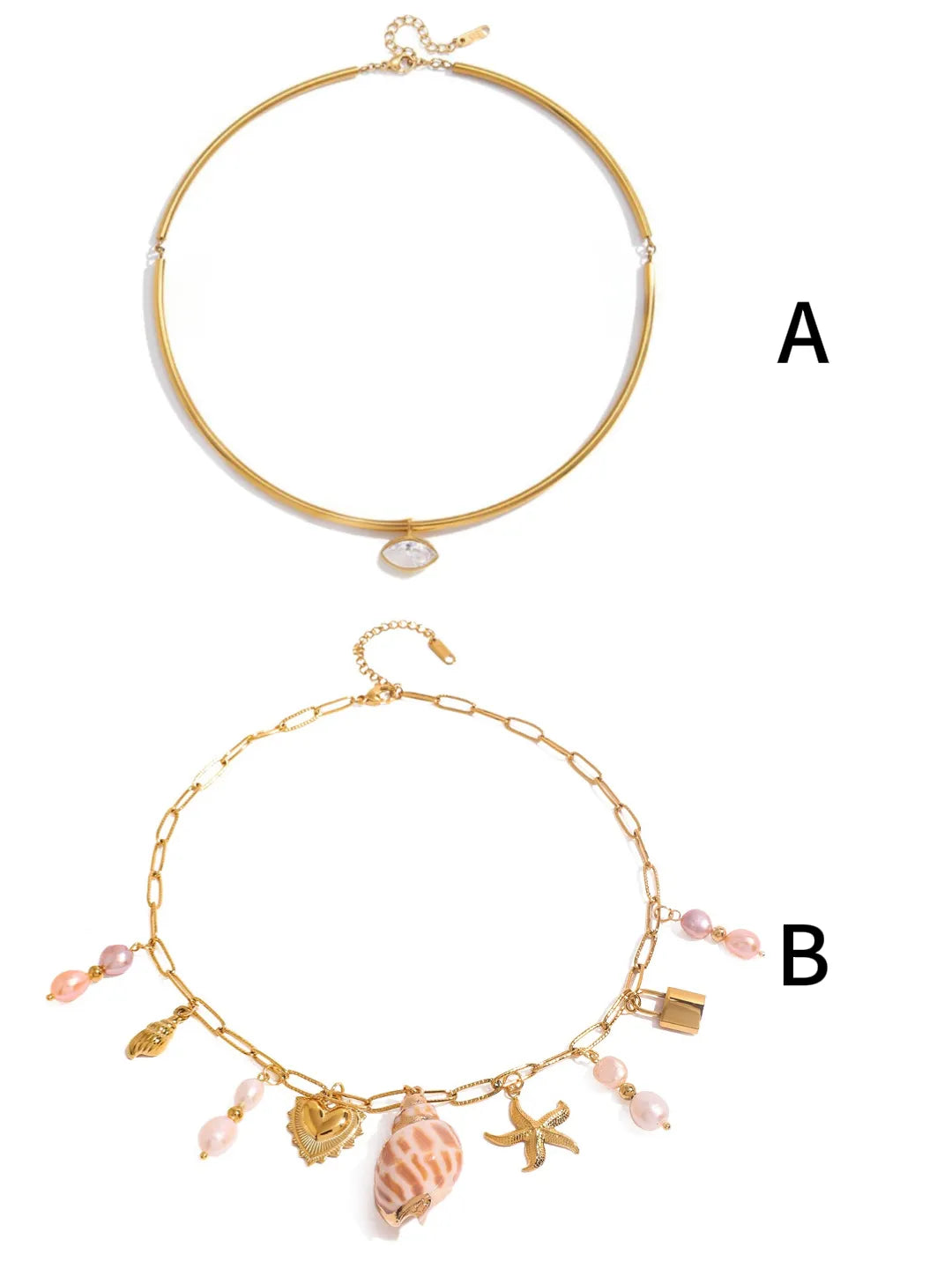 SUMMER SHELL NECKLACE