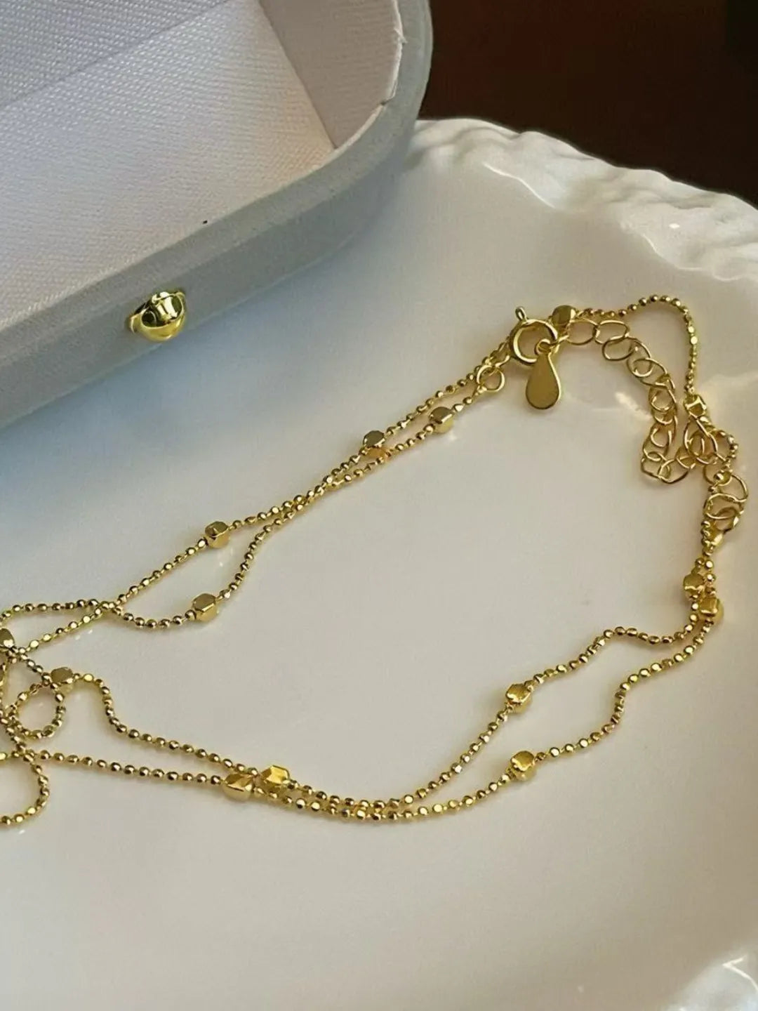 STAR BEAD CHAIN NECKLACE