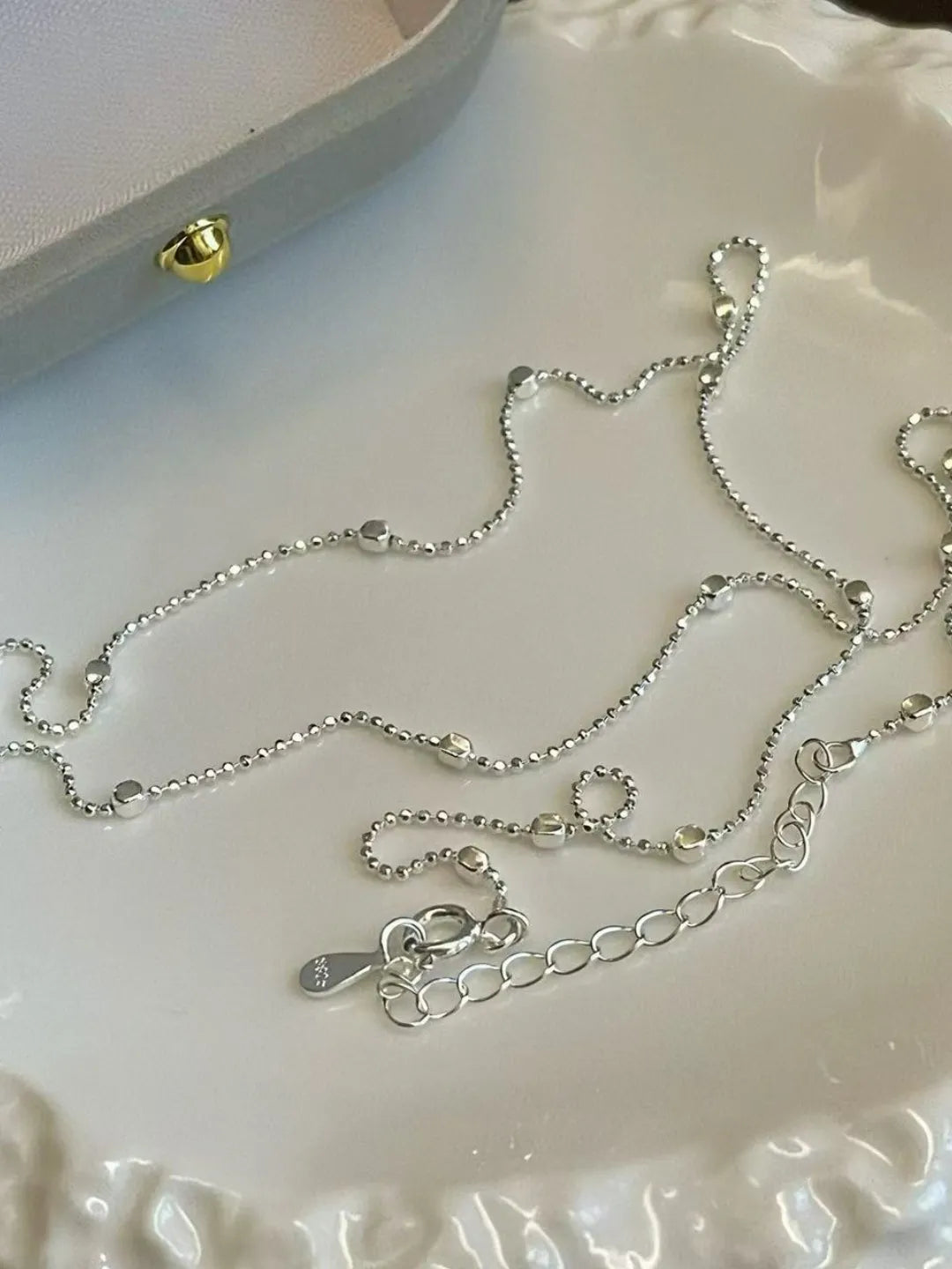 STAR BEAD CHAIN NECKLACE