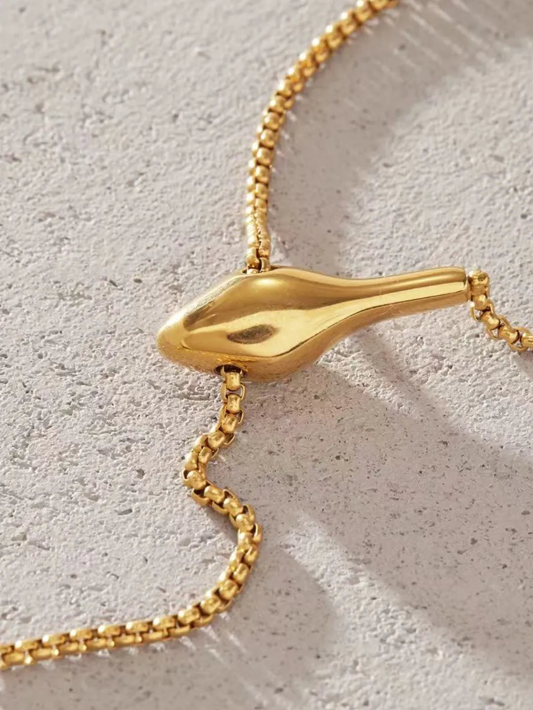 SERPENT DROP NECKLACE