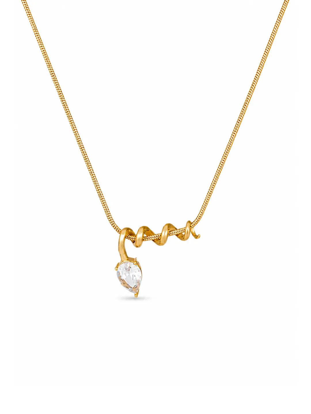 SERPENT COIL NECKLACE