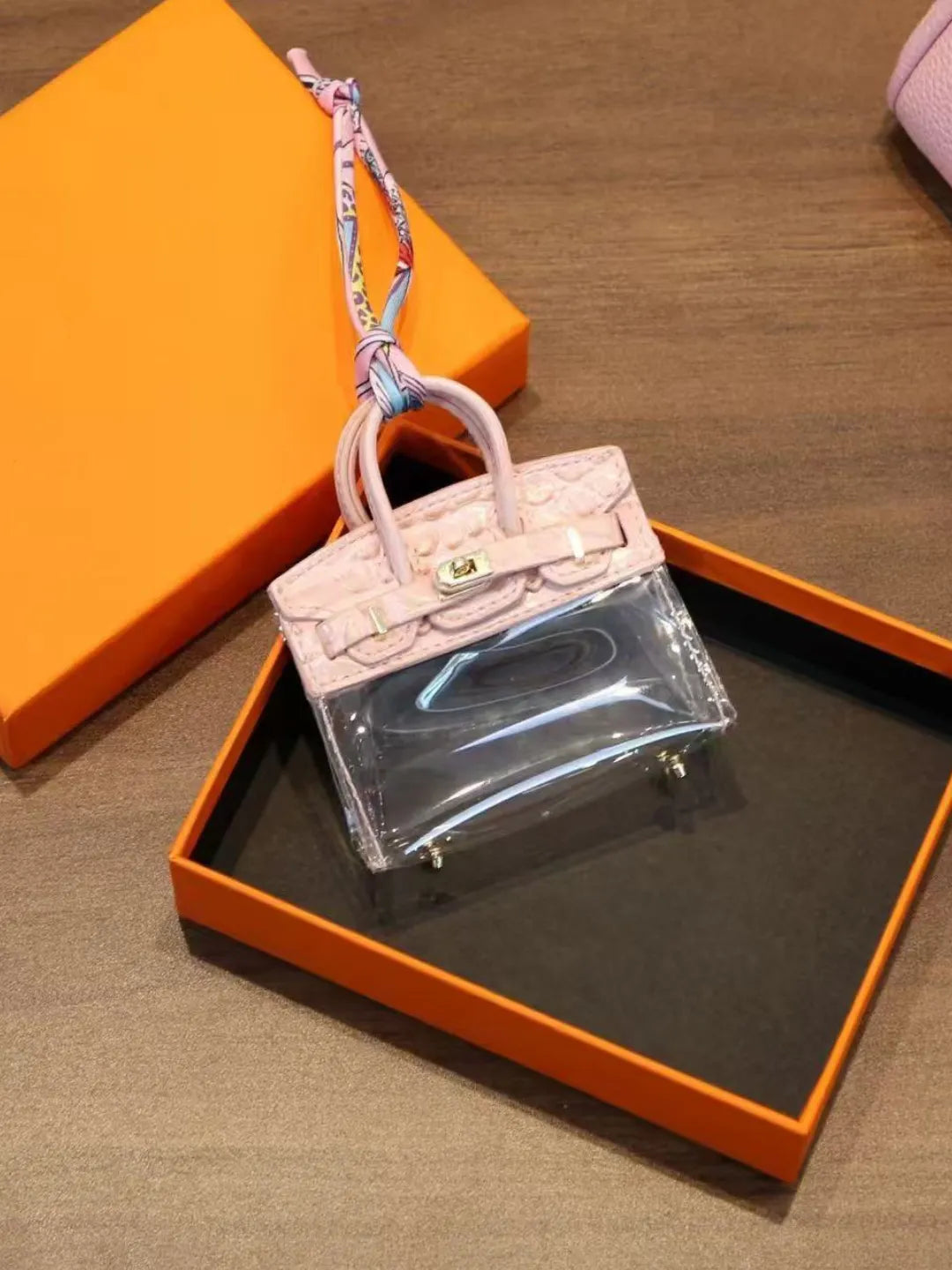 CLEAR TEXTURE BAG