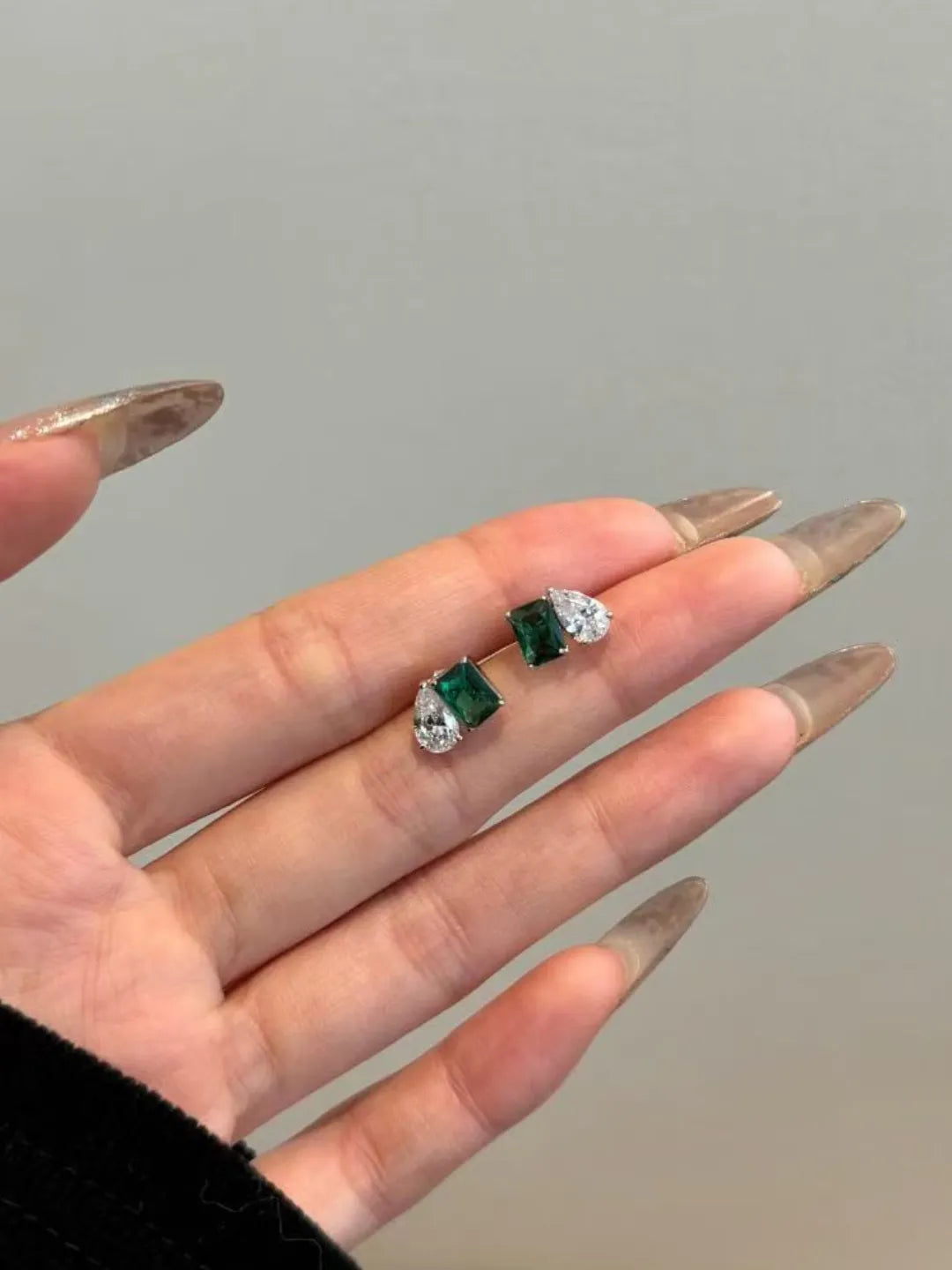 EMERALD-TONE CZ JEWELRY