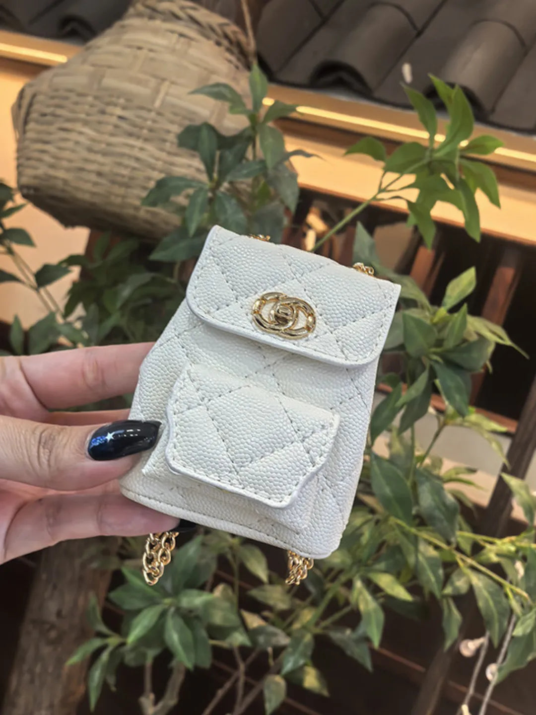 IVORY MINI BACKPACK
