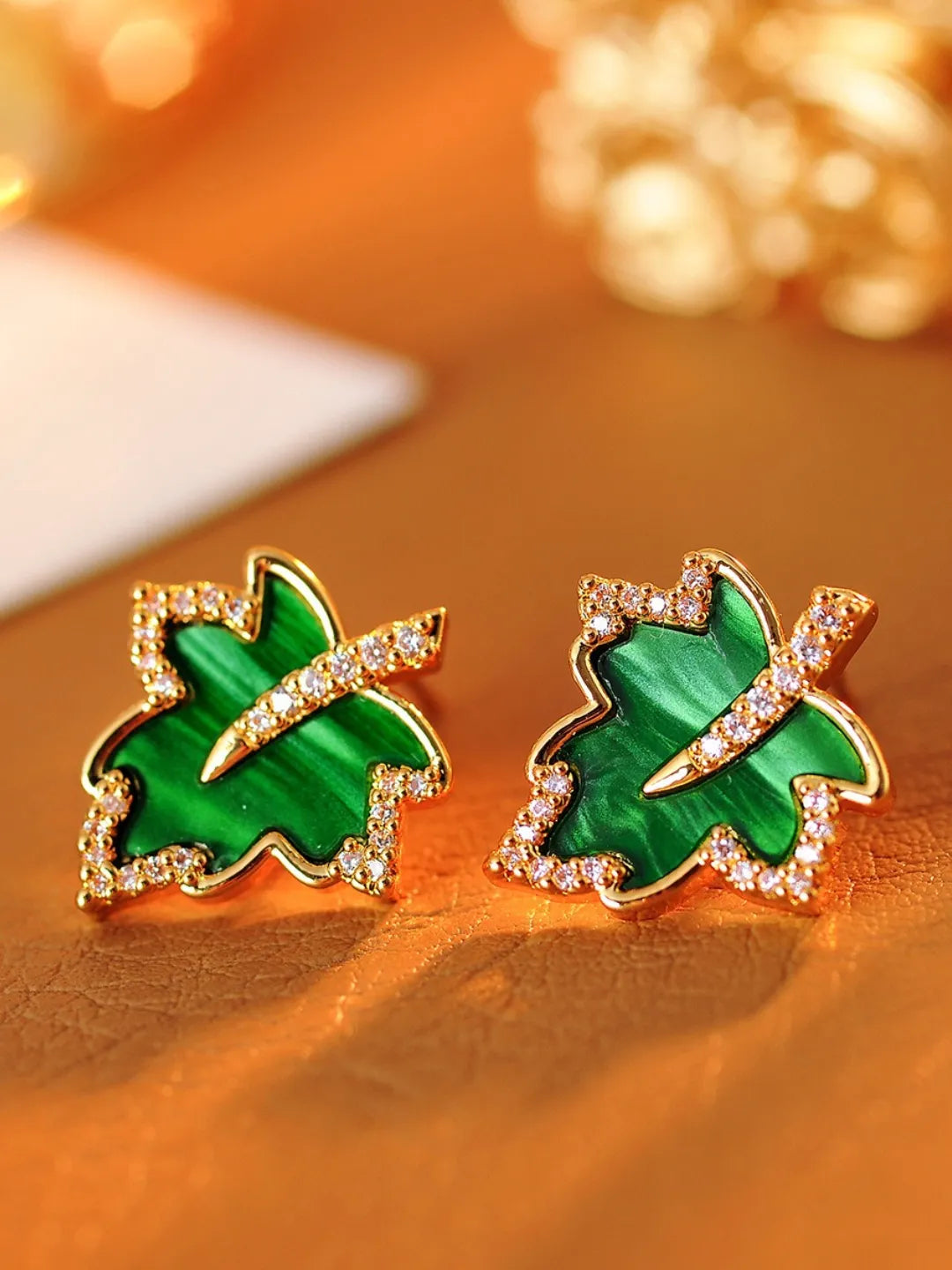 OMBRE MAPLE EARRINGS