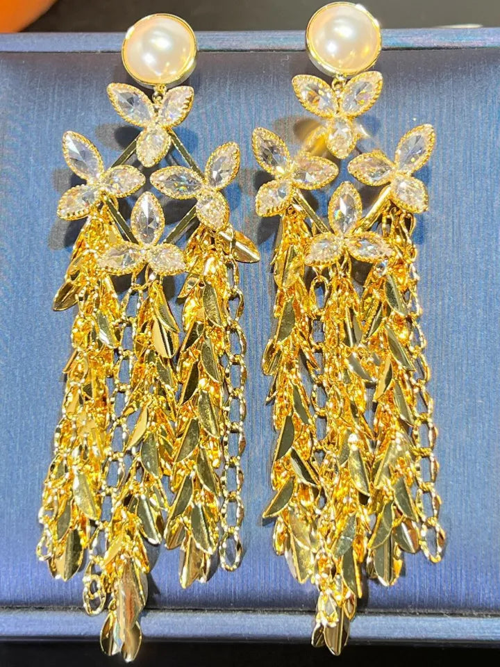 FRENCH FLOWER TASSELS