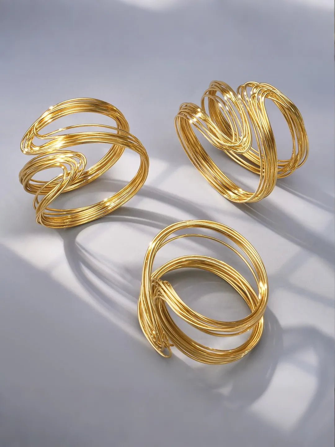 LAYERED LINE BANGLE