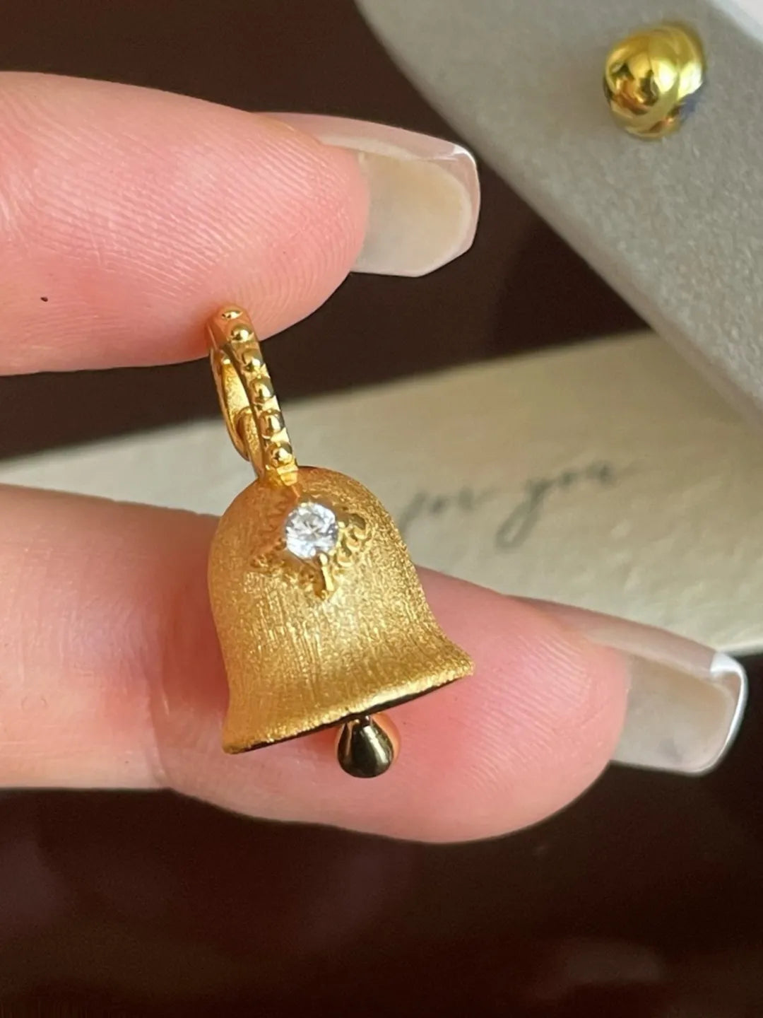 MATTE BELL PENDANT