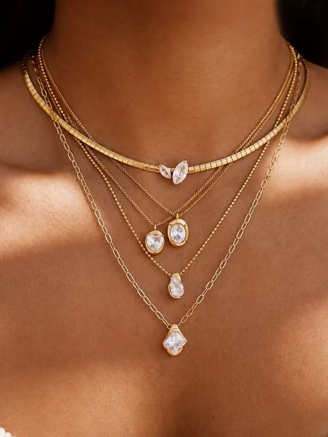 CELESTE DROP NECKLACE