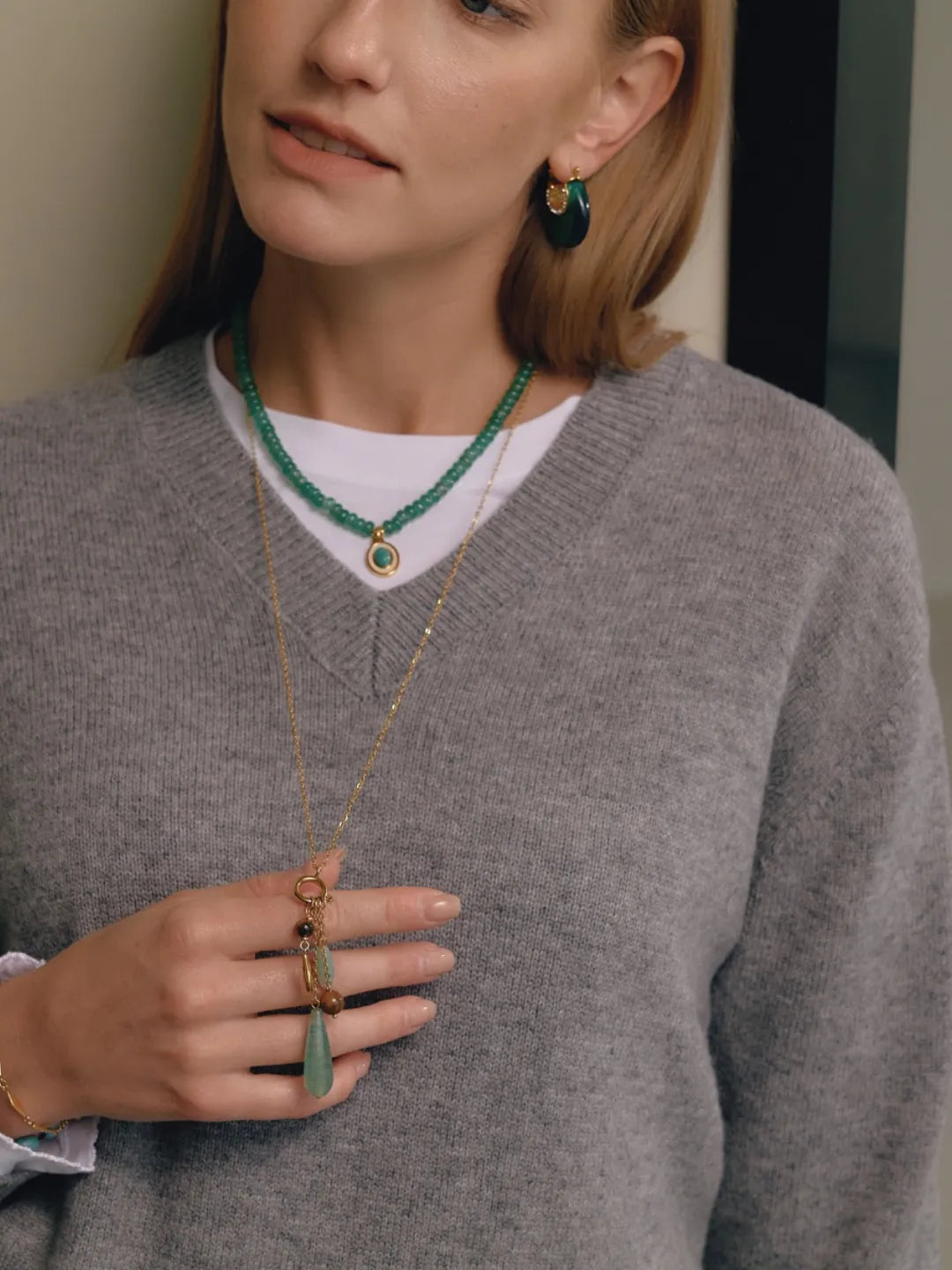 MEADOW DROP NECKLACE