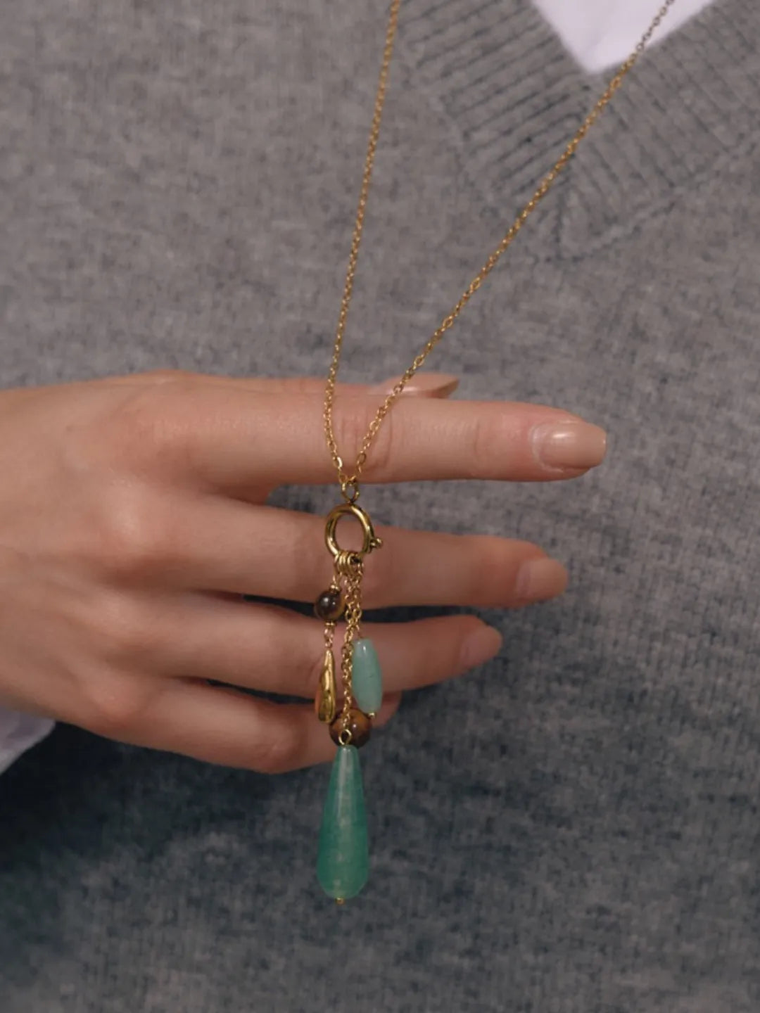 MEADOW DROP NECKLACE