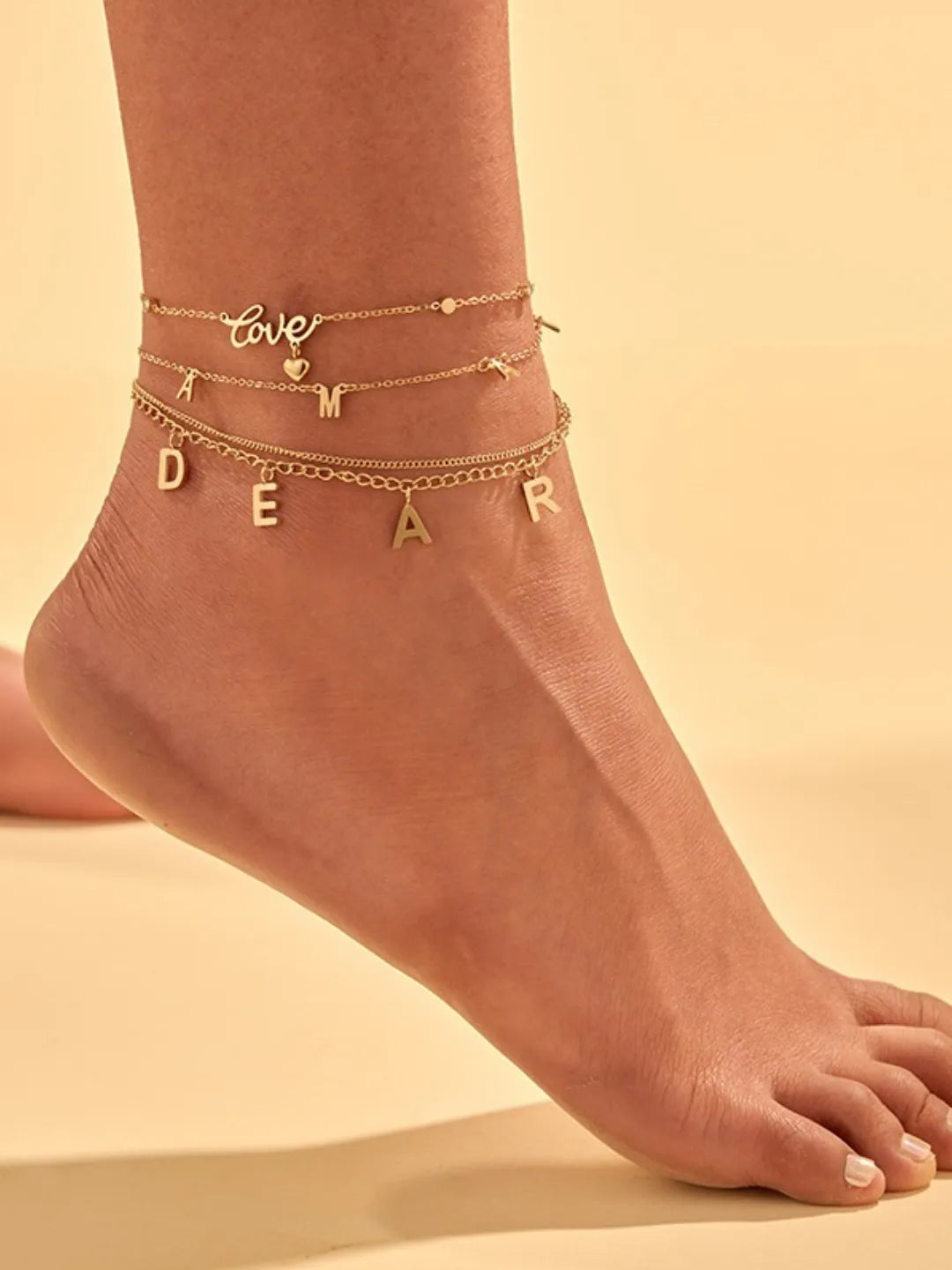INITIAL ANKLET