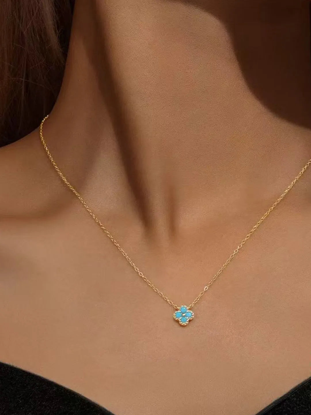 TURQUOISE PETAL JEWELRY