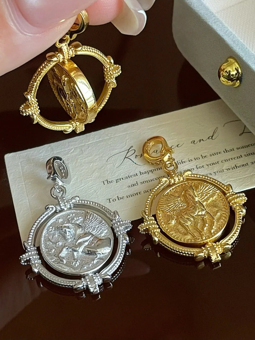 PEGASUS COIN PENDANT