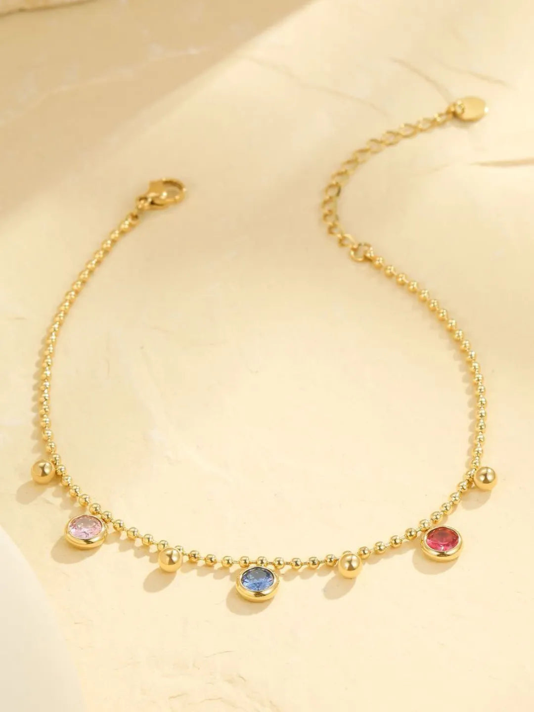 SEA FOAM SWEETIE ANKLET