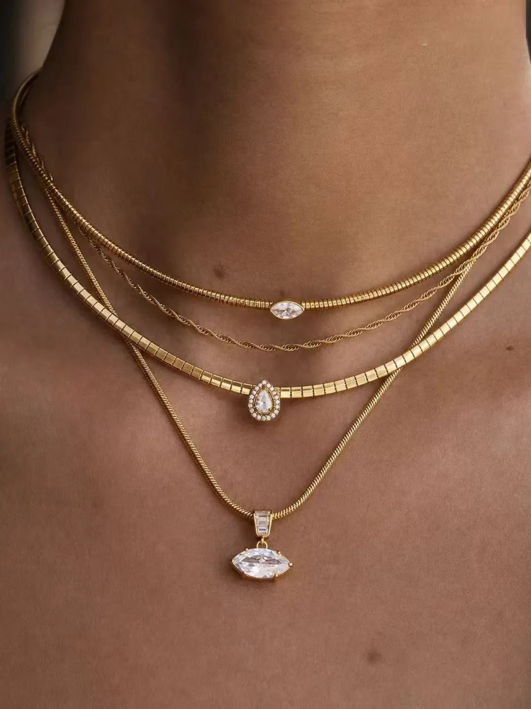CELESTE DROP NECKLACE