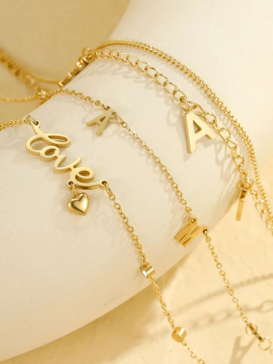 INITIAL ANKLET