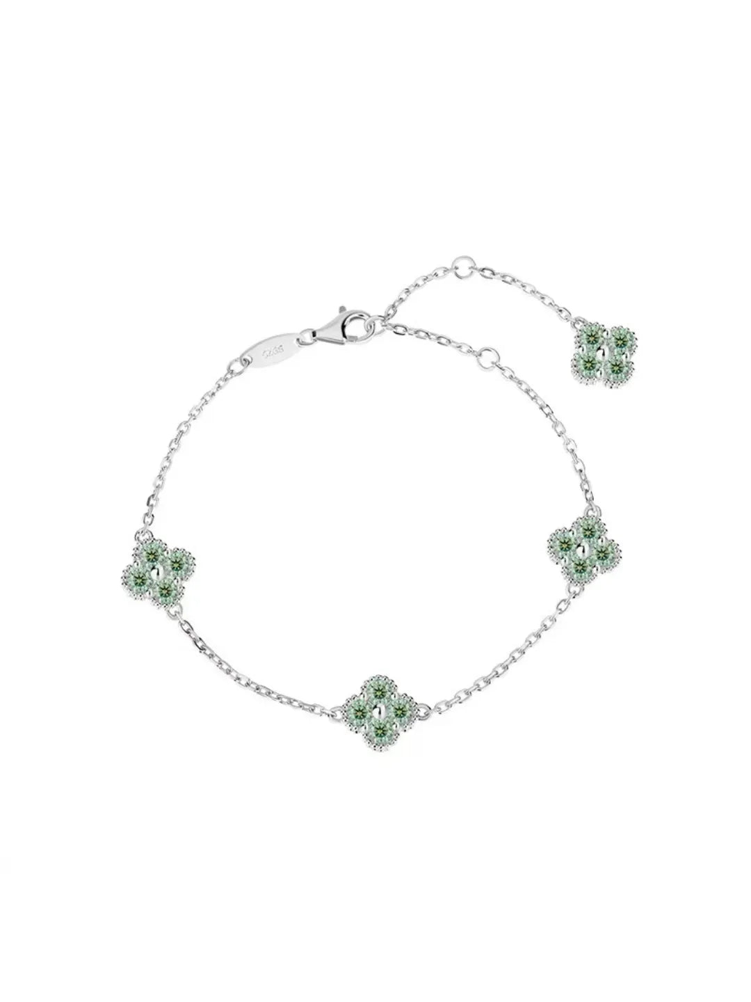 MOISSANITE CLOVER JEWELRY