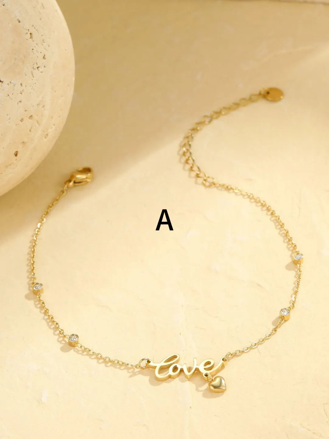 INITIAL ANKLET