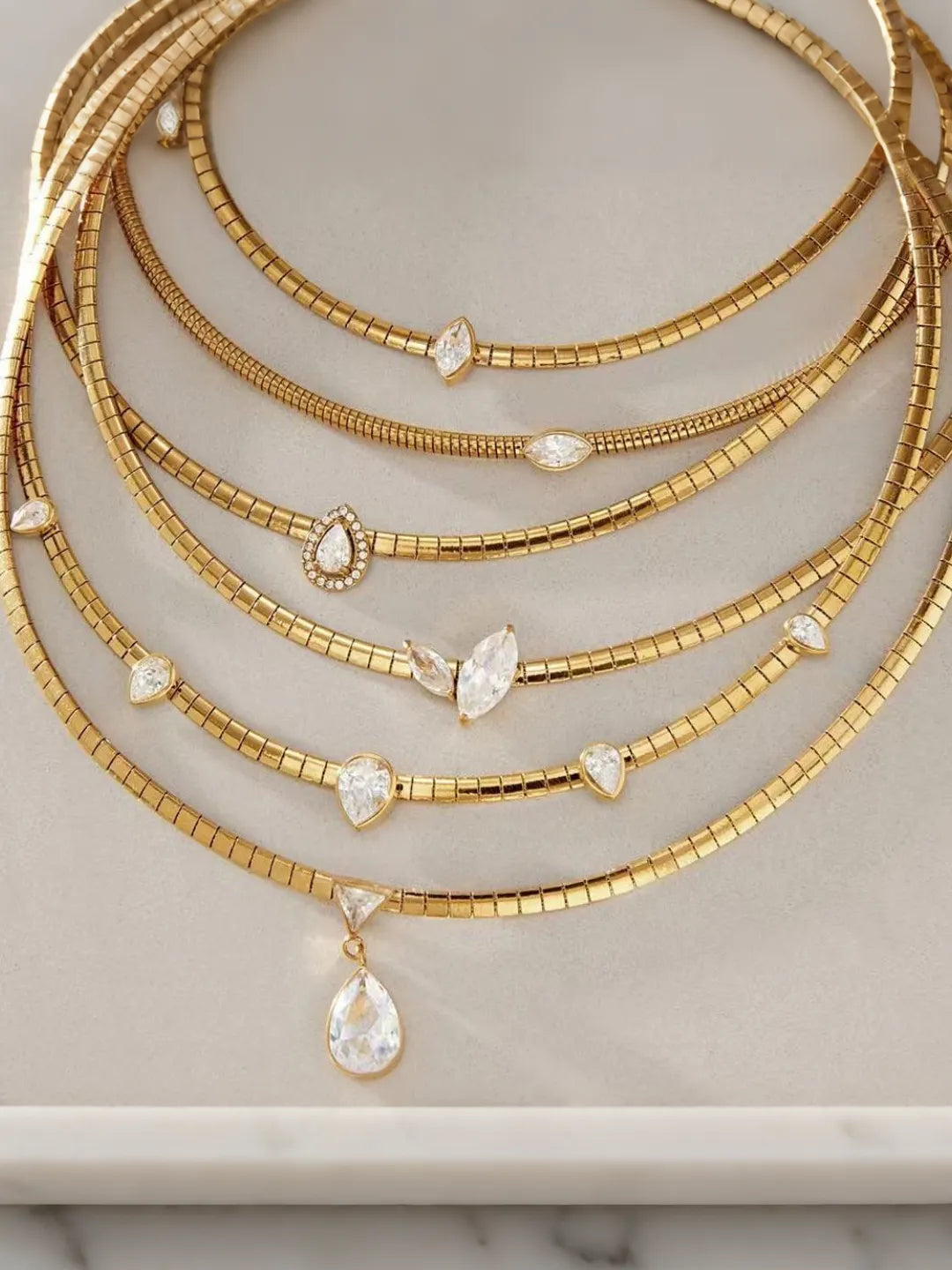 CELESTE DROP NECKLACE