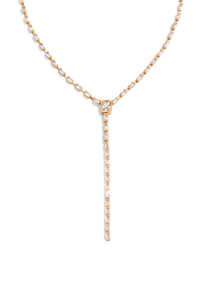 ZIRCON Y-NECKLACE