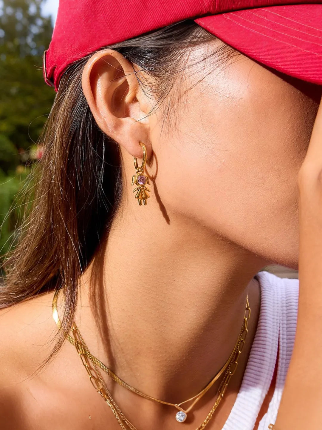 KID CHARM EARRINGS