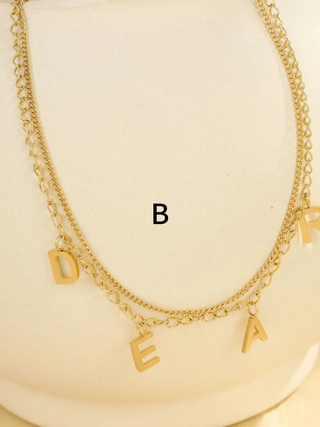 INITIAL ANKLET