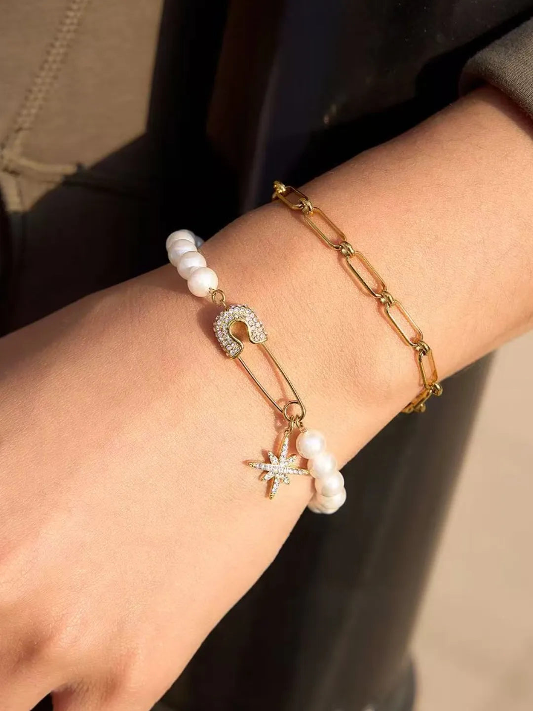 STAR PEARL BRACELET