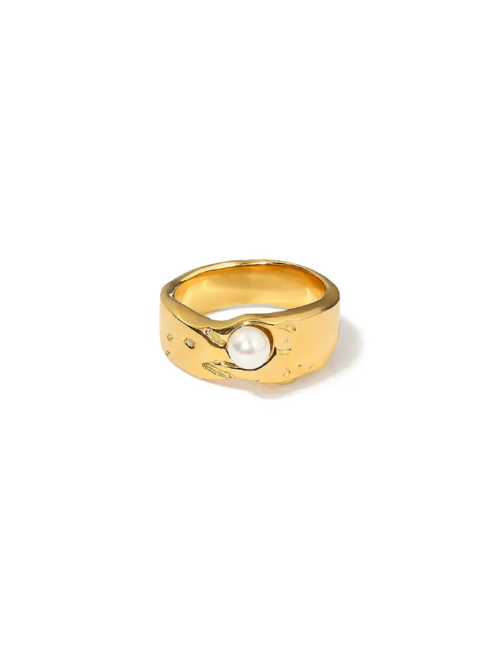 LAVA PEARL RING