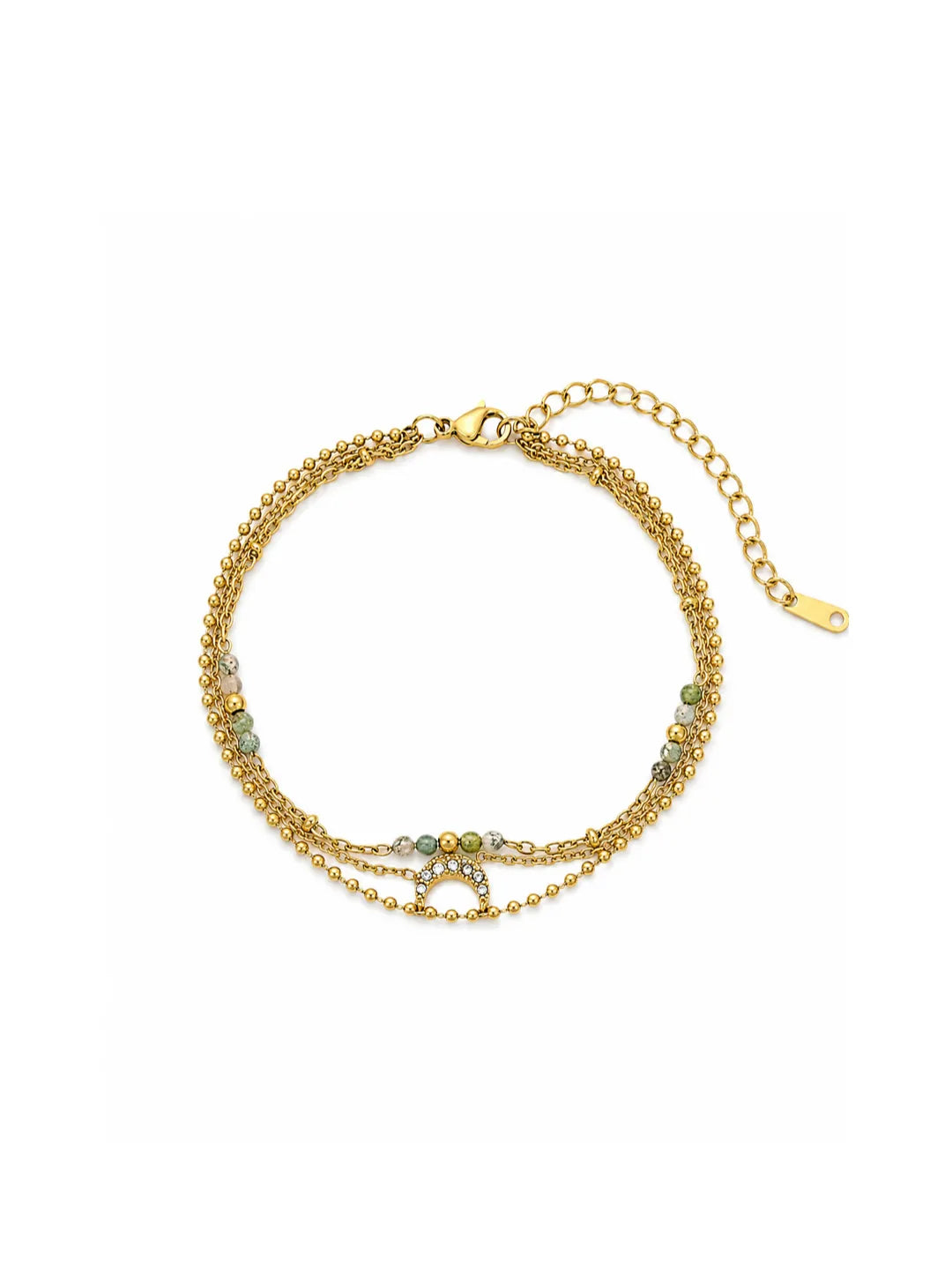 MOON ZIRCON BRACELET