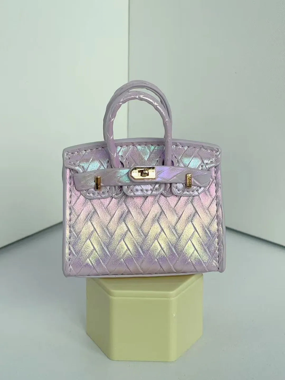 SAGE WOVEN MINI BAG