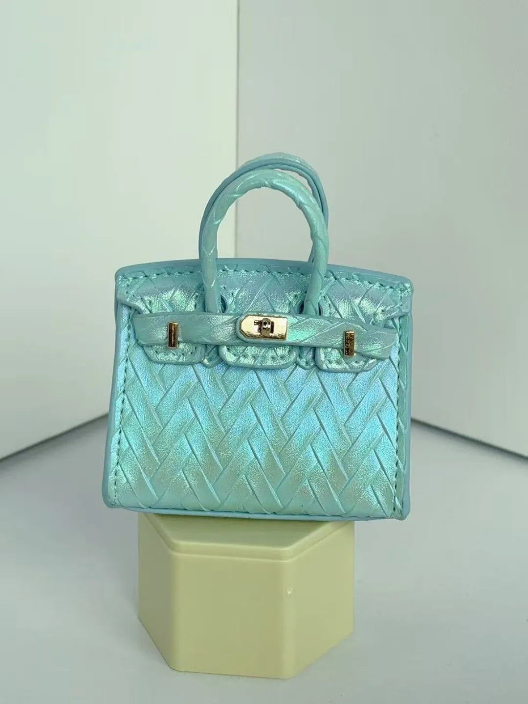 SAGE WOVEN MINI BAG