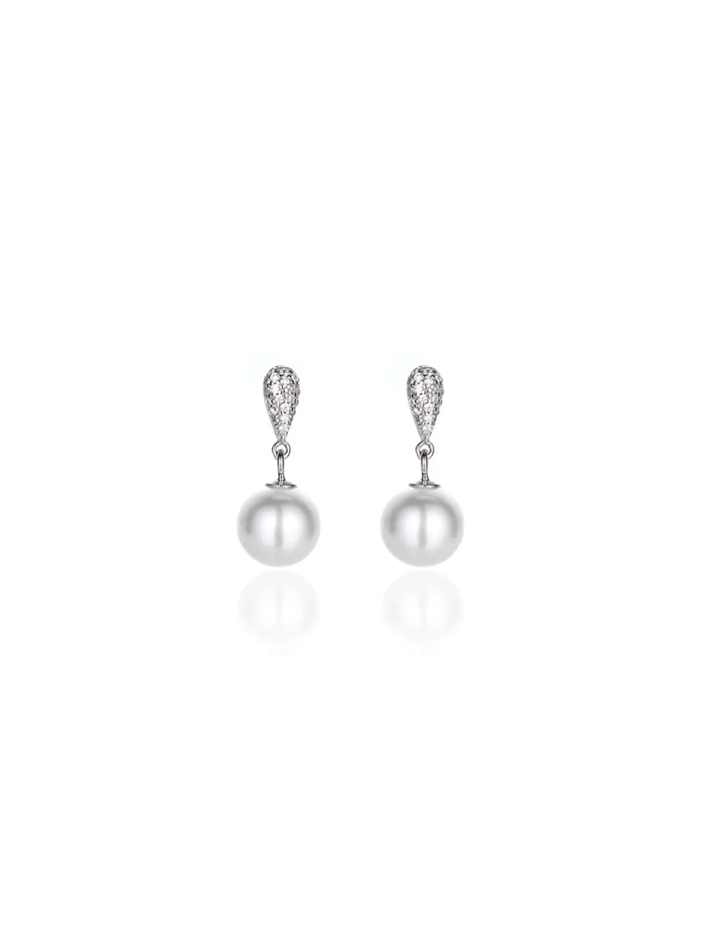 SHELL PEARL EARRINGS