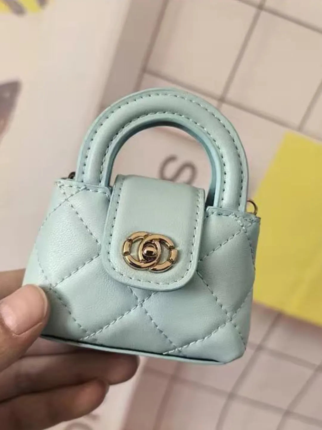PEARL CHAIN MINI BAG