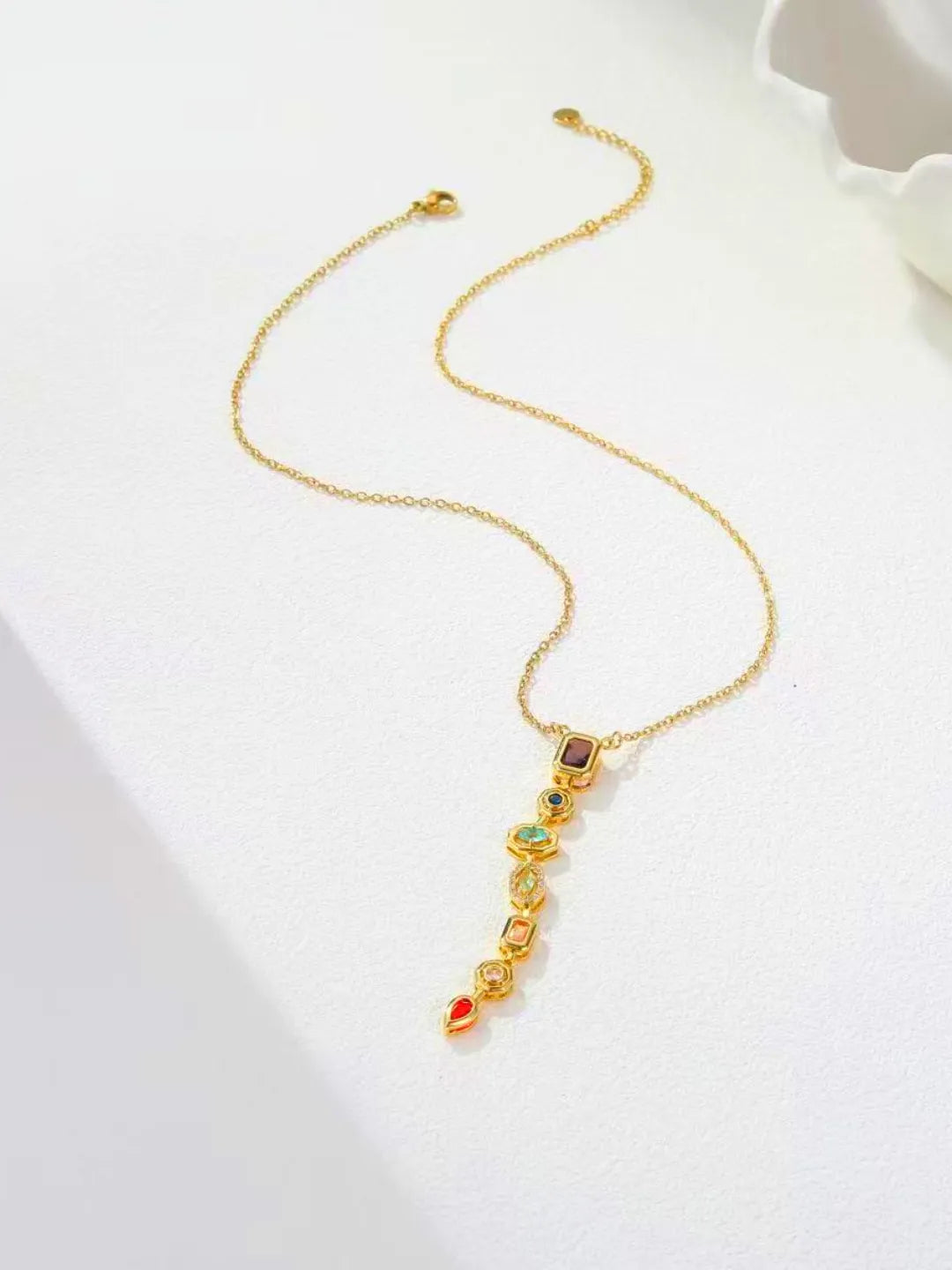 GEM BAR NECKLACE